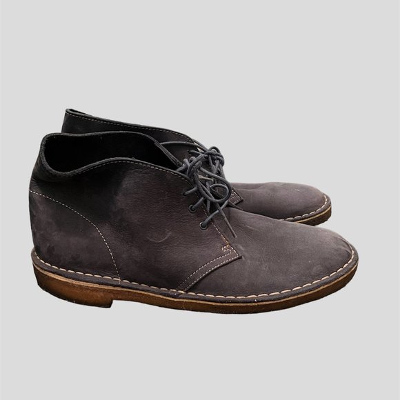 Clarks size 10 blue suede boots shoes main image 9